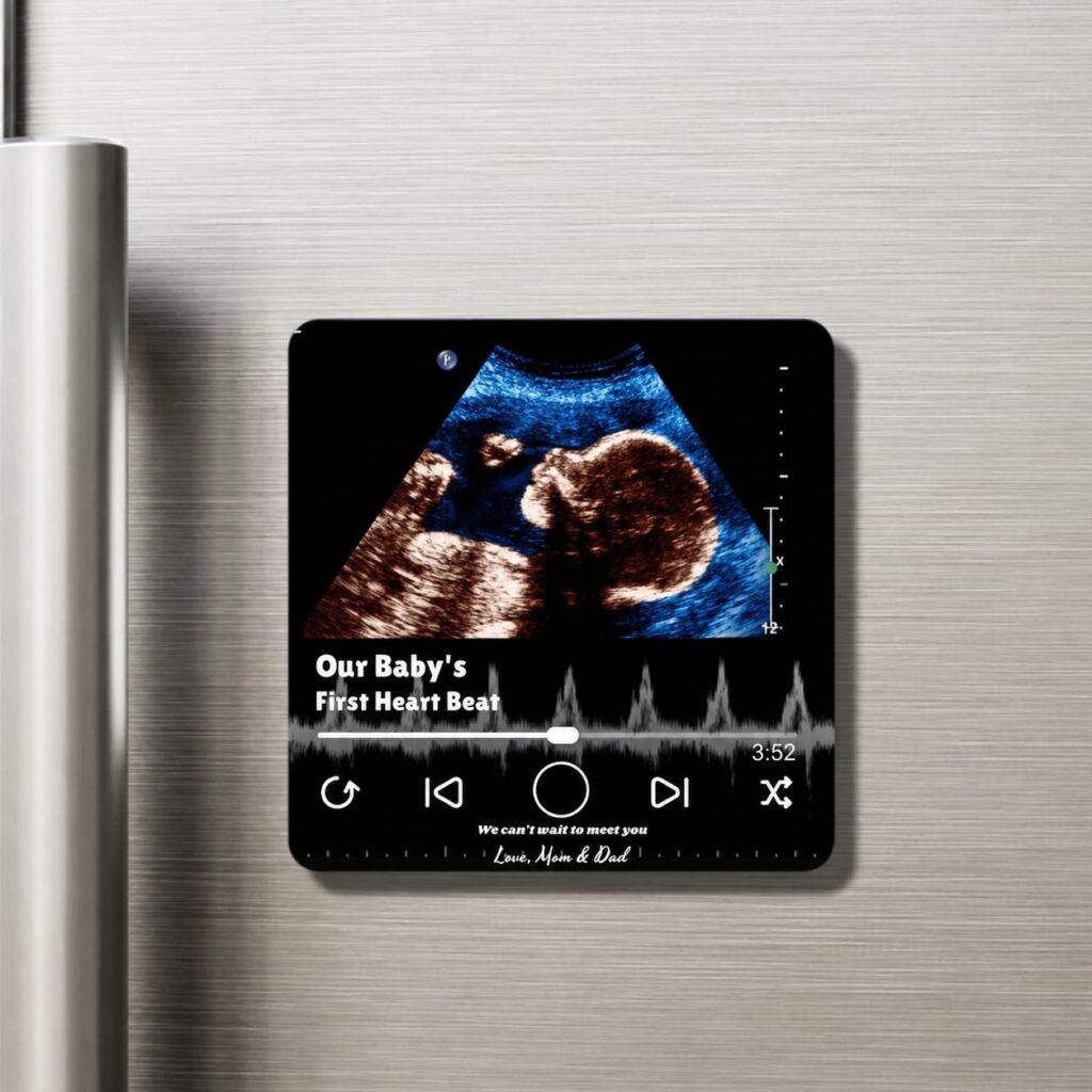fridge music magnet