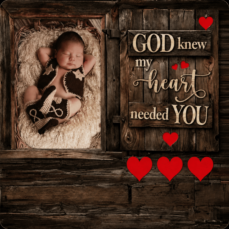 Rustic Wood & Hearts